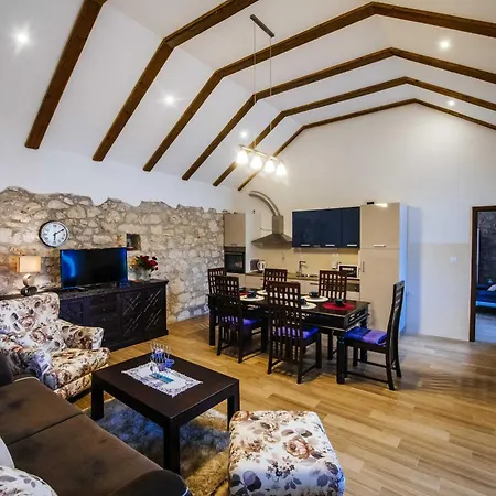 Semesterbostad My Dalmatia - Authentic Stone House Momo With Private Infinity Pool *