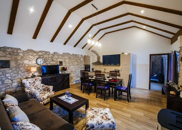 Semesterbostad My Dalmatia - Authentic Stone House Momo With Private Infinity Pool *