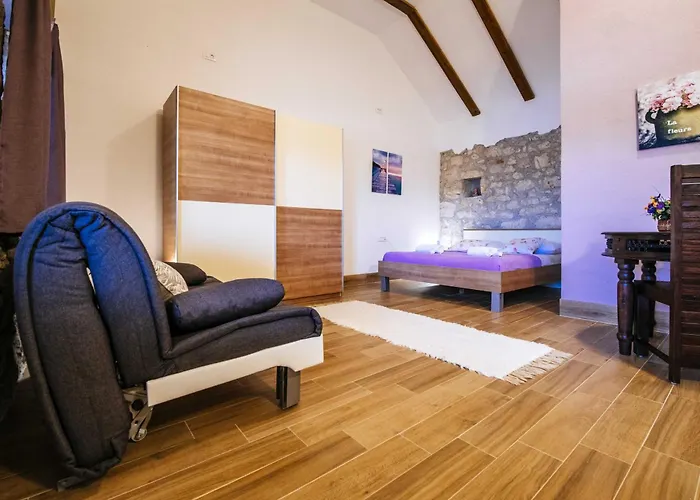 My Dalmatia - Authentic Stone House Momo With Private Infinity Pool