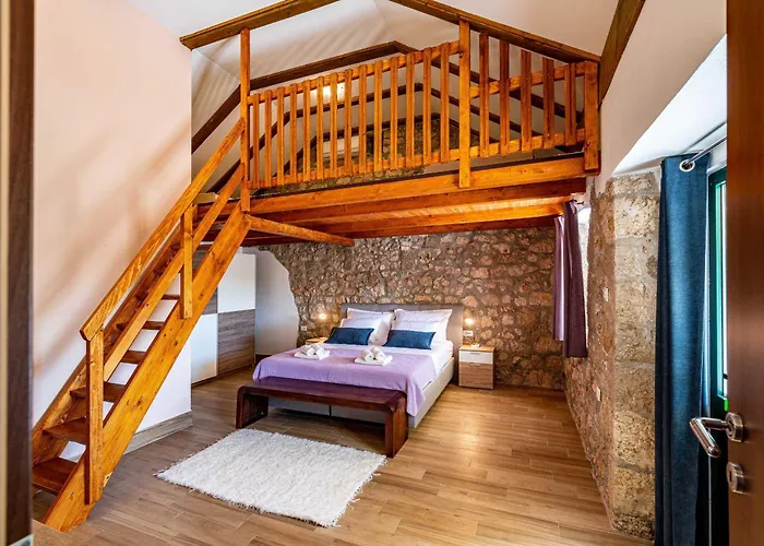 My Dalmatia - Authentic Stone House Momo With Private Infinity Pool